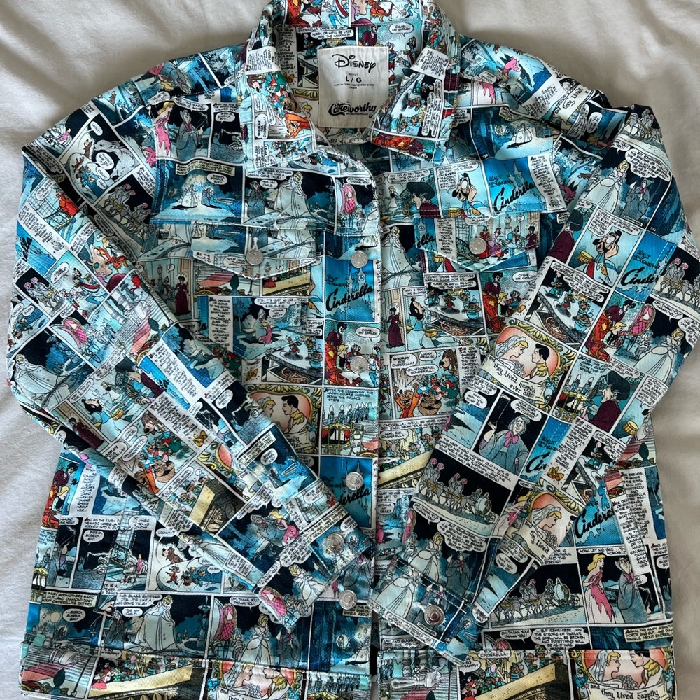 NWOT Cinderella Comic Jacket